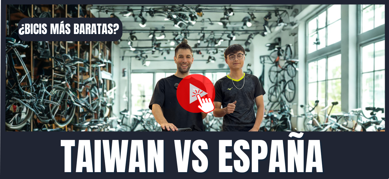 Taiwan versus España precios bicis